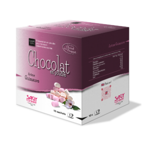 Boite de chocolat en poudre guimauve